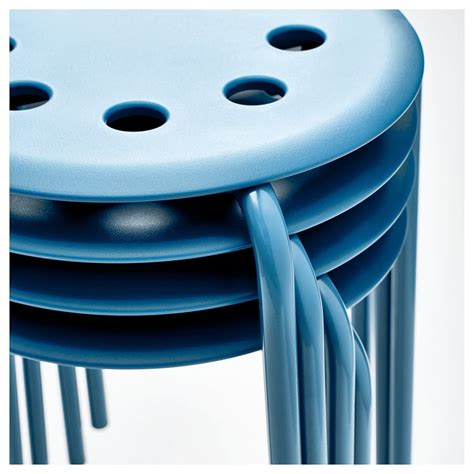 MARIUS stool, blue, 45 cm (173/4") - IKEA