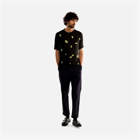 Stones & Skulls Satin T-shirt GB – Labelled rebel