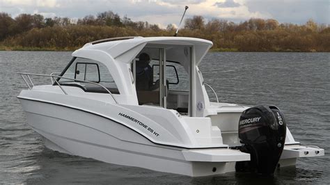Купить катер для рыбалки и отдыха с каютой: цена и фото - Hammertone Yachts