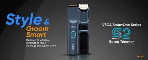 VEGA Smartone S2 Trimmer For Men With Ai Smarttrim Technology, 160 Mins ...