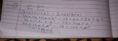 (ii) What number must be added to each of the numbers 4, 6, 8, 11 in ...