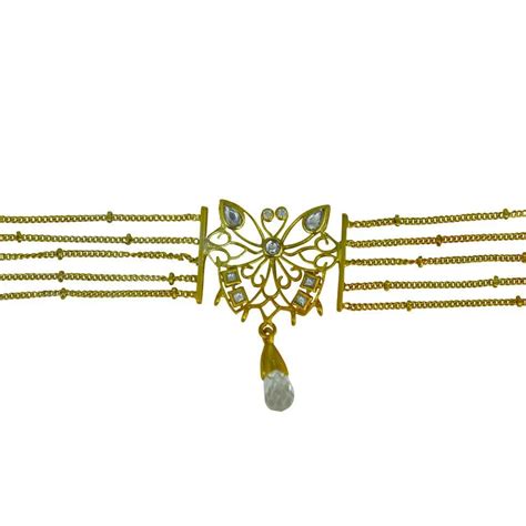 Buy 92.5 Silver Butterfly(Titli) Choker Online - Unniyarcha – Unniyarcha