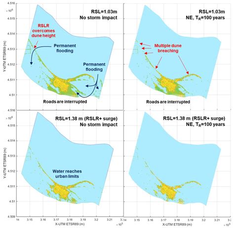Coastal Flooding and Erosion under a Changing Climate: Implications at ...