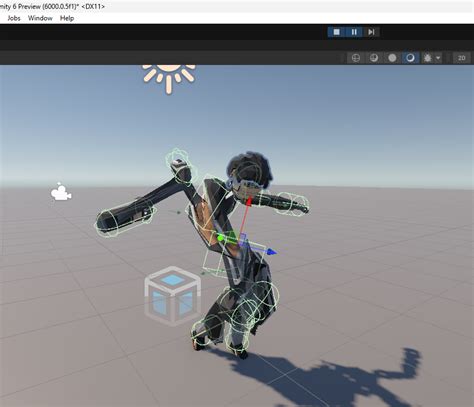Unity Ragdoll Script 的图像结果