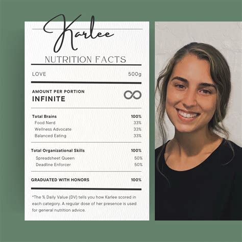 3 nutrition facts