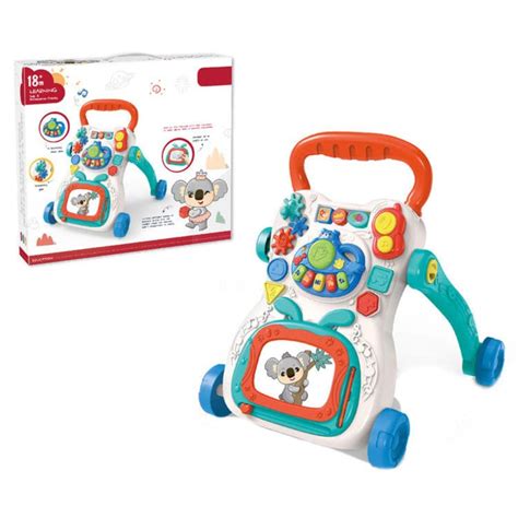 HAPPY HUES® Musical Push Walker for babies with keyboard Piano-Puzzle ...