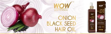 Buy WOW Onion Black Seed Hair Oil - Promotes Hair Growth - Controls ...