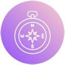 Compass north Icons & Symbols