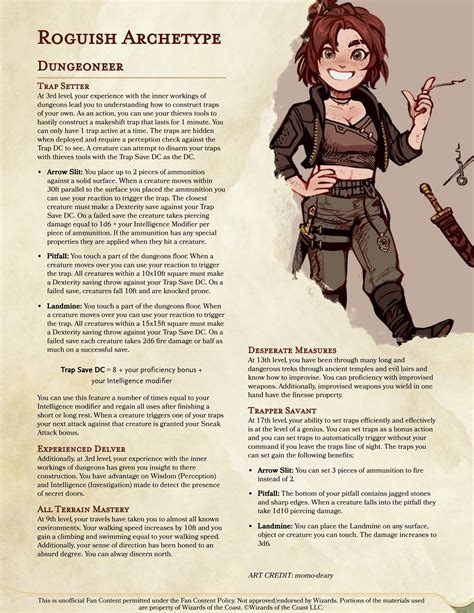 Rogue subclasses 5e homebrew - keryscale