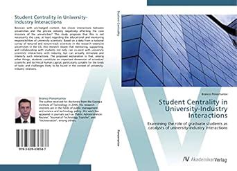 Buy Student Centrality in University-Industry Interactions Book Online ...