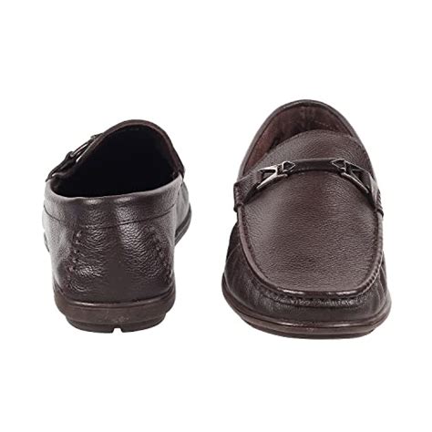 Buy Metro Mens Leather Brown Loafers (Size (6 UK (40 EU)) at Amazon.in