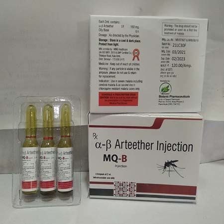Mq b - Alpha-Beta Arteether Injection - Biotanic Pharmaceuticals