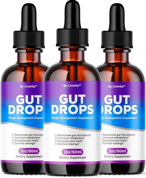 Amazon.com: LIVORKA (3 Pack) Gut Drops - Official Gutdrop Supplement ...