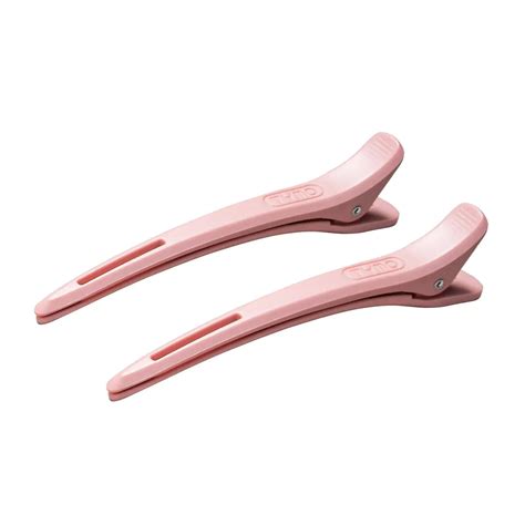 TYMO Hair Clips Pink: Heat-Resistant Styling Hair Clips – Set of 6