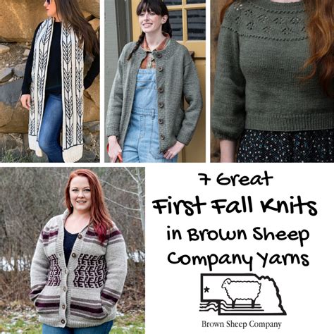 7 Great First Fall Knits in Brown Sheep Company Yarns - Brown Sheep ...