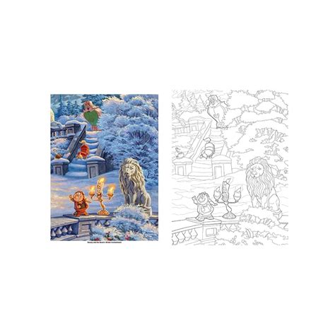 Disney Princess Coloring Book by Thomas Kinkade India | Ubuy