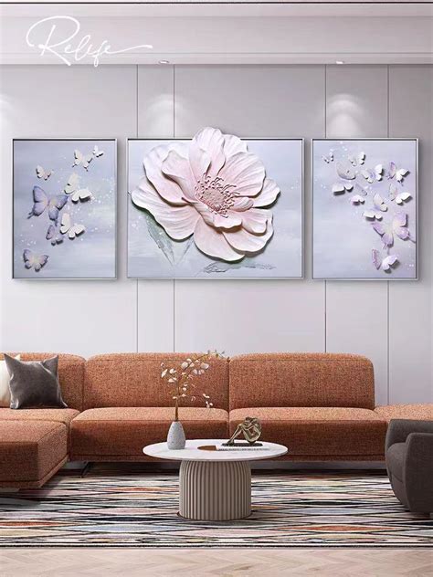 Luxury & Premium 3D Wall Art Decor 60×80(2)+80×100(1) CM – Soothing ...