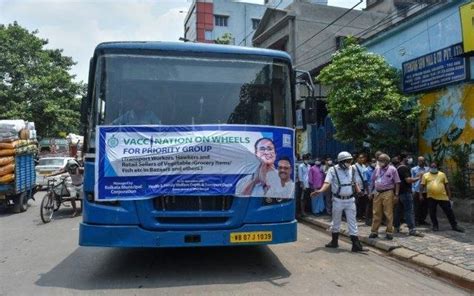 Vaccination On Wheels In New Town | WhatsHot Kolkata
