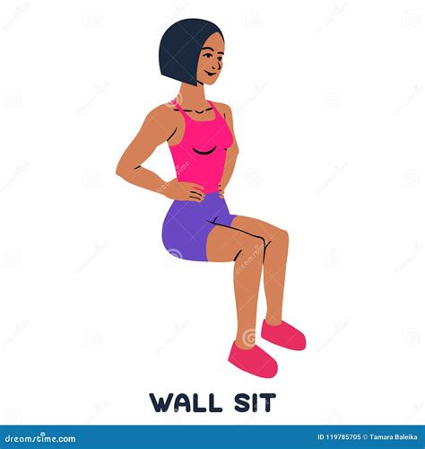 Wall Sit Exercise