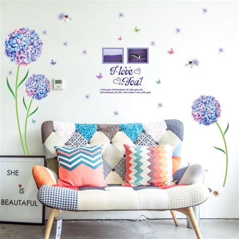 Buy Corsica Nova Multicolour Floral And Butterfly Wall Decal - 60 x 90 ...