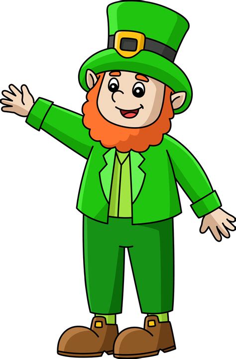 Saint Patricks Day Leprechaun Cartoon Clipart Vector 5723462 Vector Art ...