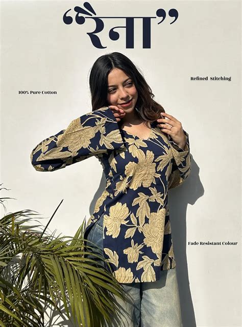 Raina Bell Sleeves Kurti by Evara – Evara Clothing