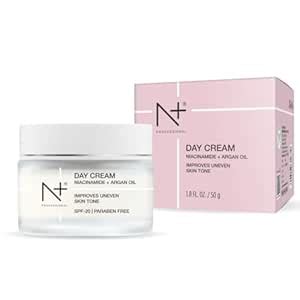 N Plus Professional Day Cream, With Niacinamide and Argan Oil, Improves ...