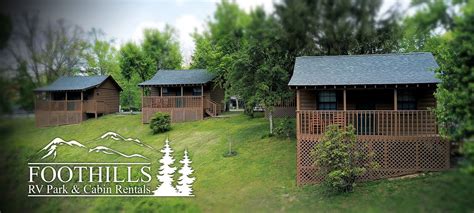 Foothills Campground Pigeon Forge Tennessee: RV Camping & Cabins