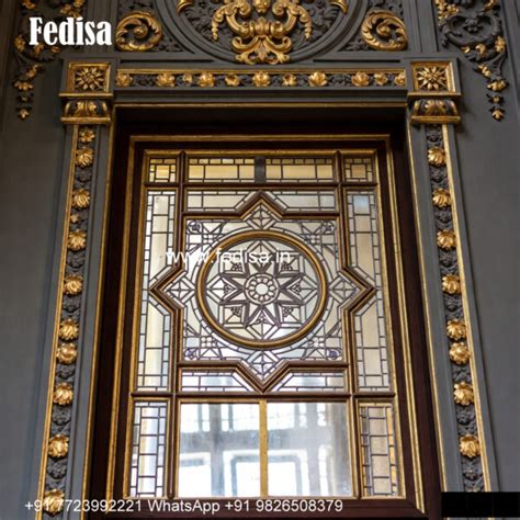 Classic Window Design Casement Window Design No-597 - Fedisa