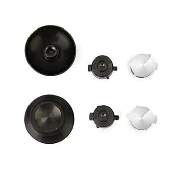 MERISHOPP® Metal Bullet Buttons+Joysticks Thumbsticks For PS4 ...