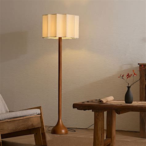 Wood Floor Lamps : The Perfect Blend of Nature and Modern Design - Docos