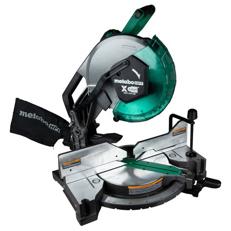 Metabo HPT C12FDHB 12 Inch Dual Bevel Compound Miter Saw | Adam's Tarp ...