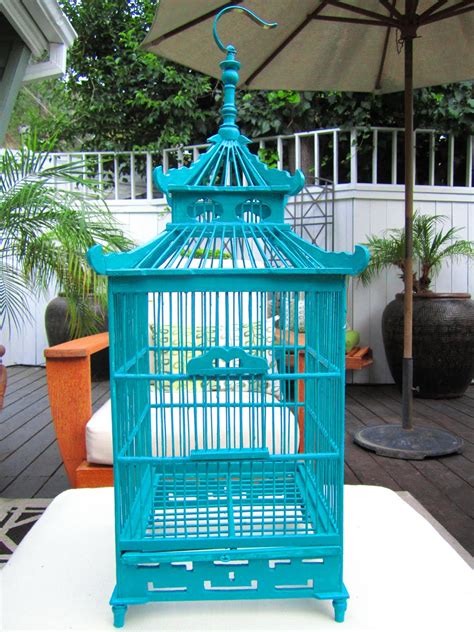 COCOCOZY: A DECORATIVE PAGODA STYLE BIRD CAGE - MY NEW HOME DECOR ...
