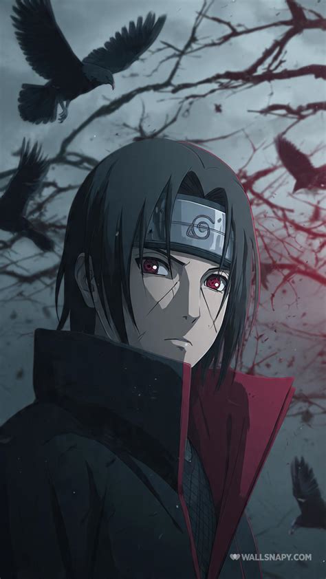 Itachi uchiha dark cinematic anime 4k wallpaper
