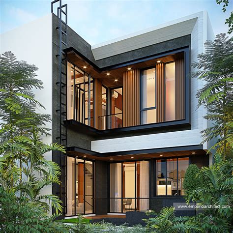 Mr. HRN Modern House 3 Floors Design - Kelapa Gading, Jakarta Utara ...