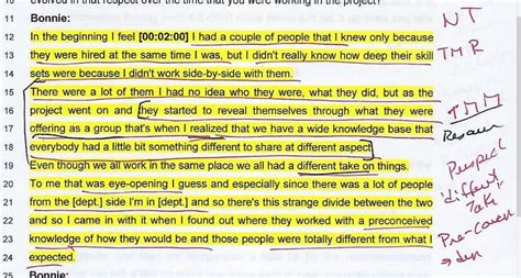 Coded Interview Transcript 的图像结果