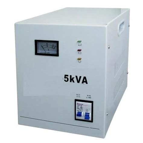 Servo Stabilizers - Servo Stabilizer 5KVA Wide Range 100V-270V ...