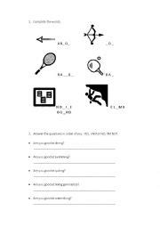 Be Good at Worksheet 的图像结果