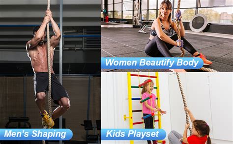 Fit Fusion® Jute Climbing Rope Unisex and Adults, Climbing Rope for Gym ...