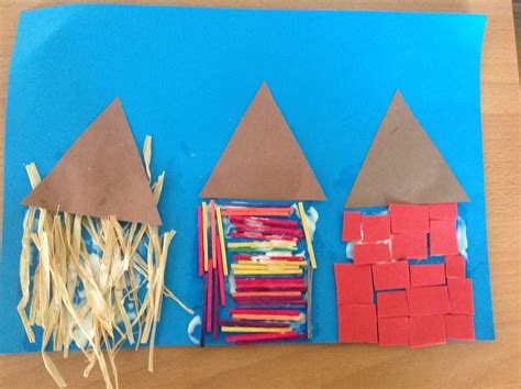 Printable Three Little Pigs Craft - Printable Board Games