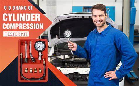 Image result for Cylinder Compression Check Gauge Set