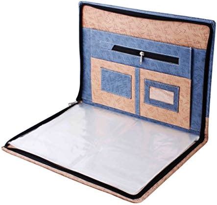 ZesTale Leatherette Material Professional Files and Folders ...
