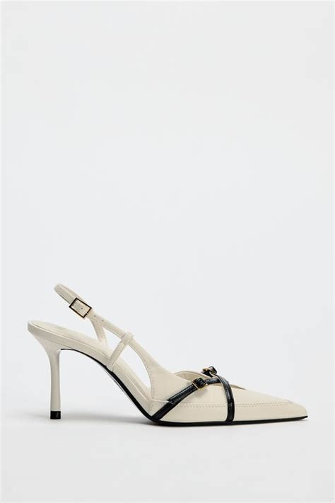 STRAPPY HEELED BUCKLED SHOES - Multicoloured | ZARA India
