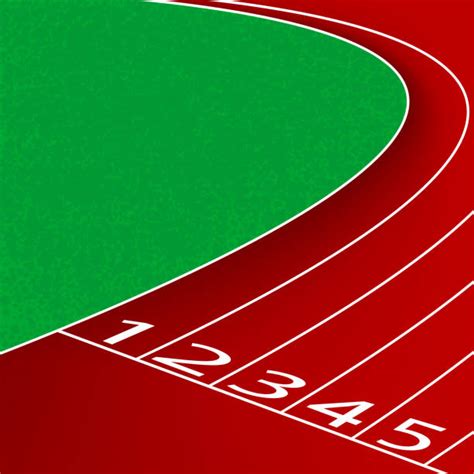 Track And Field Stadium Illustrations, Royalty-Free Vector Graphics ...