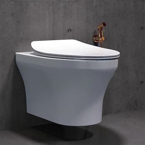 Kohler Spacity Wall Mounted Toilet | Rimless Western Toilet with Anti ...
