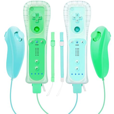 Buy Wii Controller, KDYGPDCT 2 Packs Wii Controller and Wii Nunchuck ...