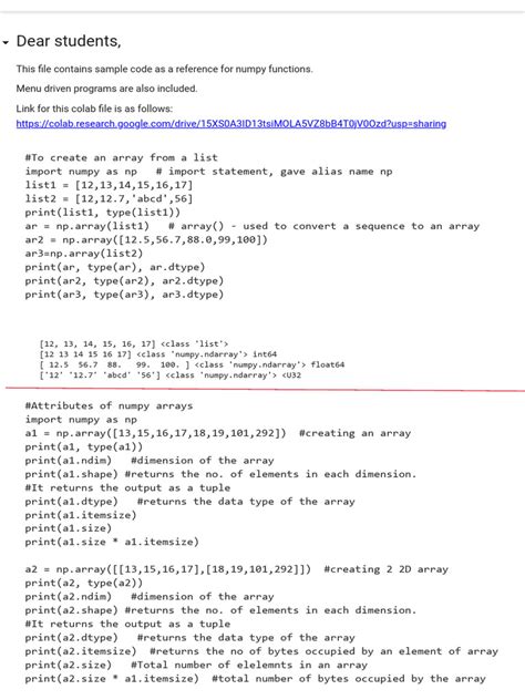 Image result for Python-Numpy Programs