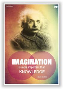 Wall Poster Albert Einstein for Motivation Paper Print - Typography ...