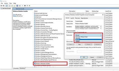 Image result for Windows Module Installer Update