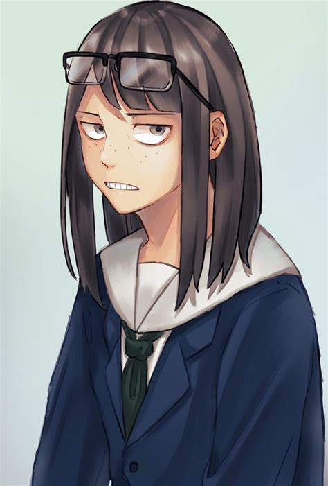 Image result for black haired anime girl